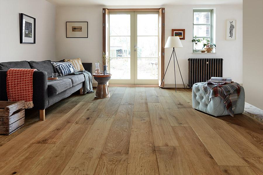 Professional Engineered European Rustic Oak Hardwood Flooring 20mm x 240mm - 3 Colours