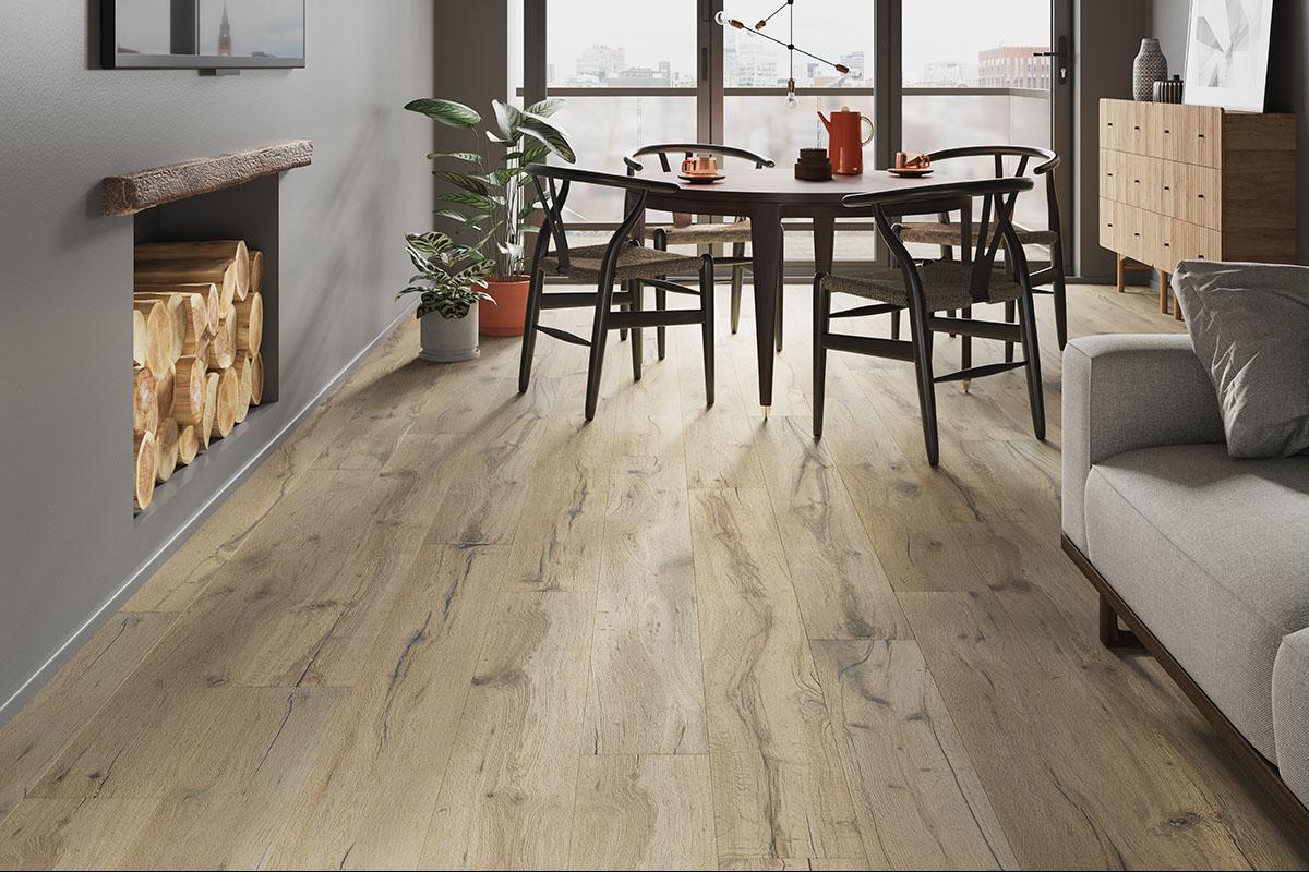 Engineered European Rustic Oak Hardwood Flooring 14mm x 190mm - 12 Colours