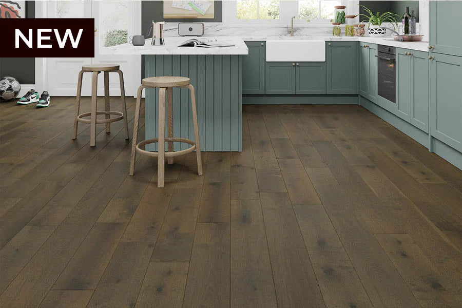 Engineered European Rustic Oak Hardwood Flooring 14mm x 190mm - 12 Colours