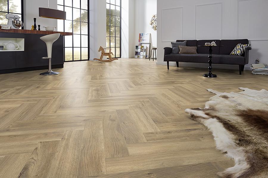 8mm Herringbone Laminate Flooring - 5 Colours