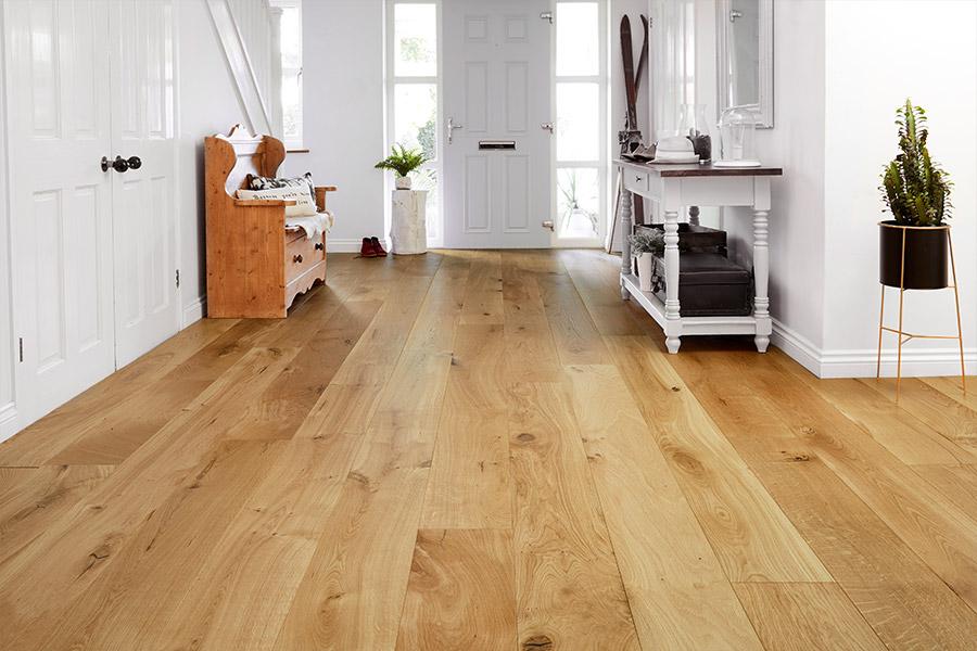 Professional Engineered European Rustic Oak Hardwood Flooring 20mm x 240mm - 3 Colours