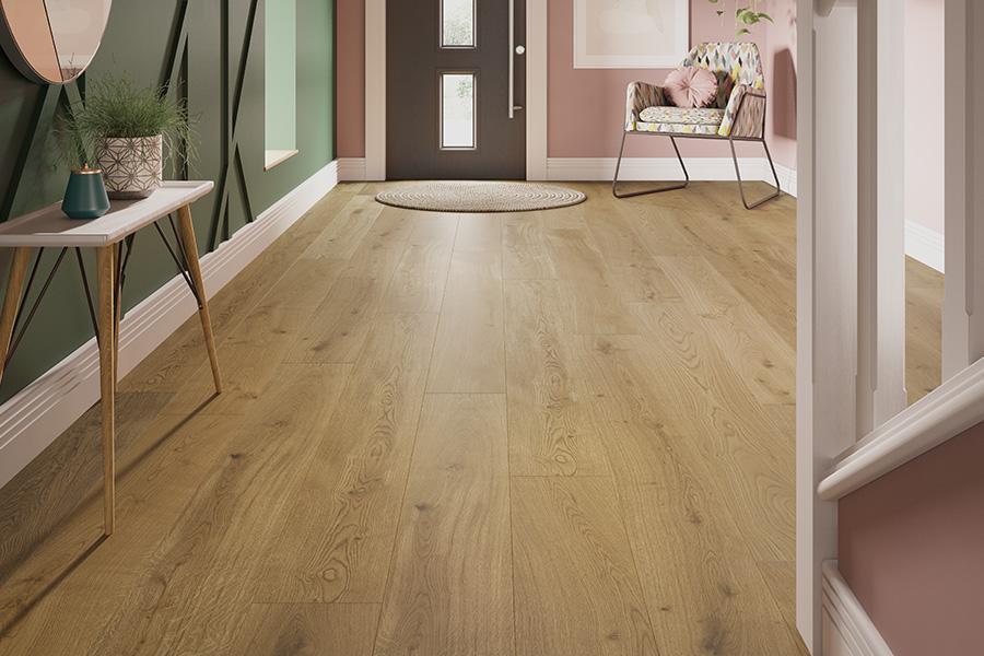 Professional Engineered European Rustic Oak Hardwood Flooring 20mm x 190mm - 10 Colours