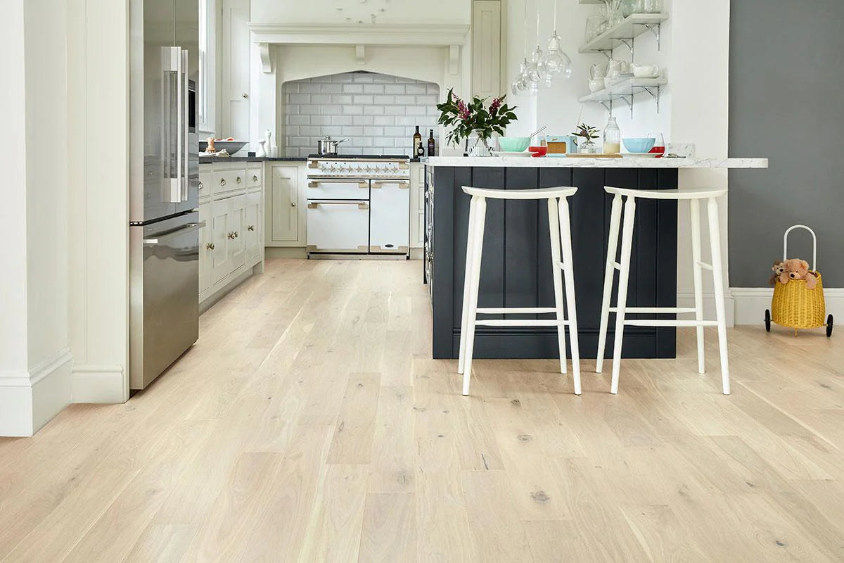 Engineered European Rustic Oak Hardwood Flooring 14mm x 130mm - 5 Colours